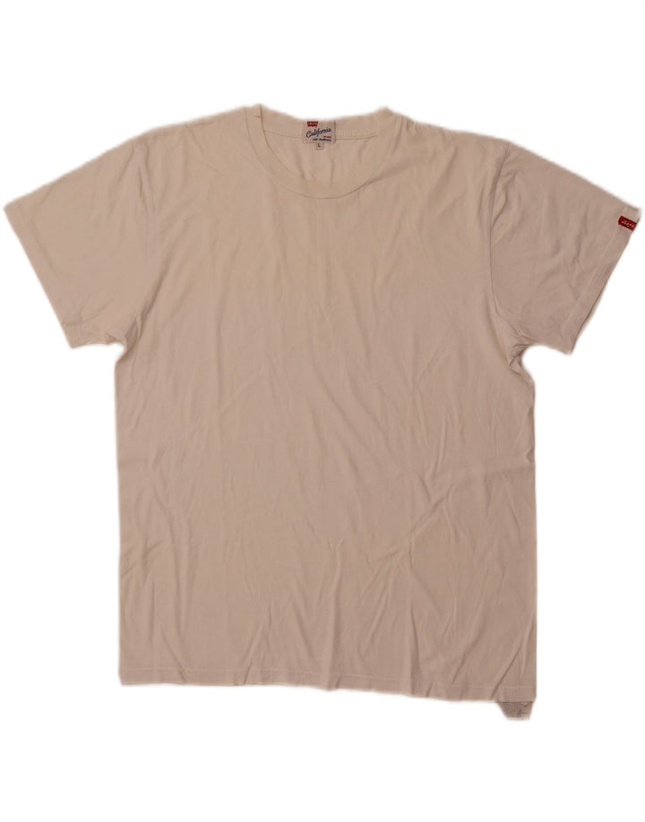 Tricou pentru femei Levi's Top UK 16 Large White Bumbac