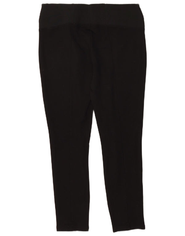 Leggings crop pentru femei Zara UK 16 Large Black