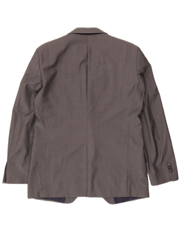 TOMMY HILFIGER Jachetă pentru bărbați croită cu 2 nasturi, UK 38, gri mediu