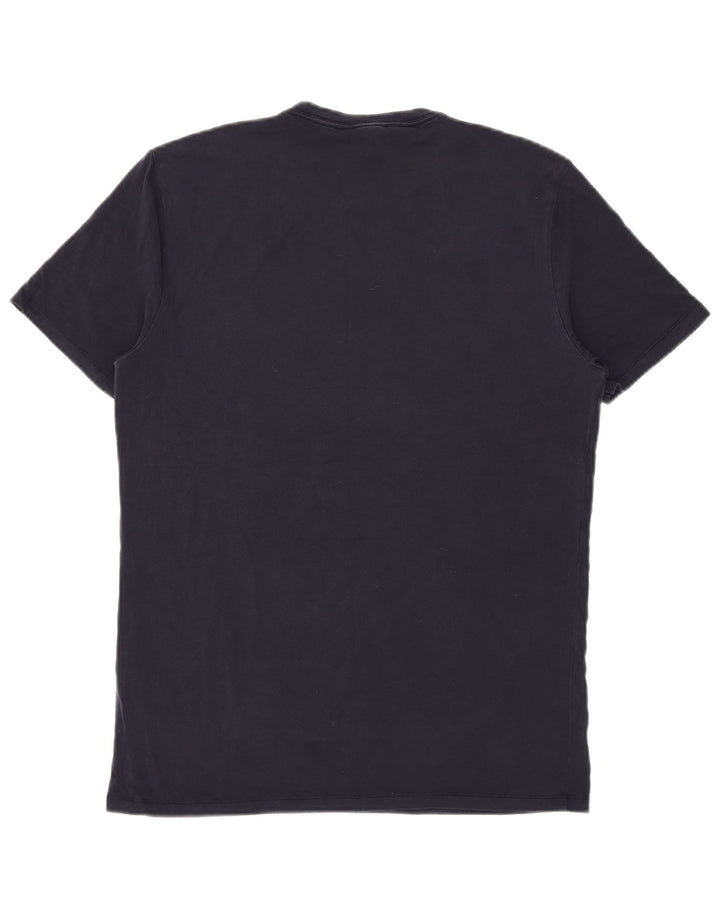 Tricou pentru bărbați Reiss Top mare Lyocell bleumarin