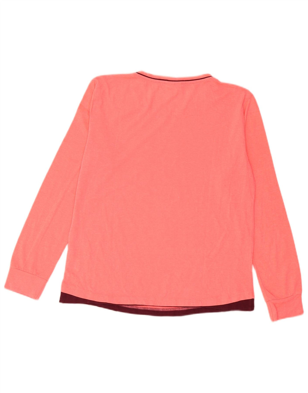 Top femei Lotto cu mânecă lungă UK 14 mare poliester roz