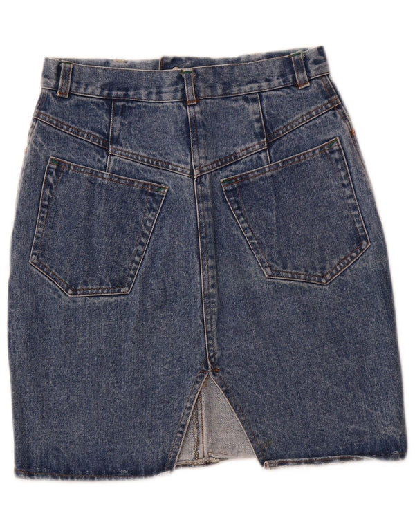 Fusta de blugi pentru femei cu talie înaltă St. Georges IT 44 Medium W26 Bumbac albastru