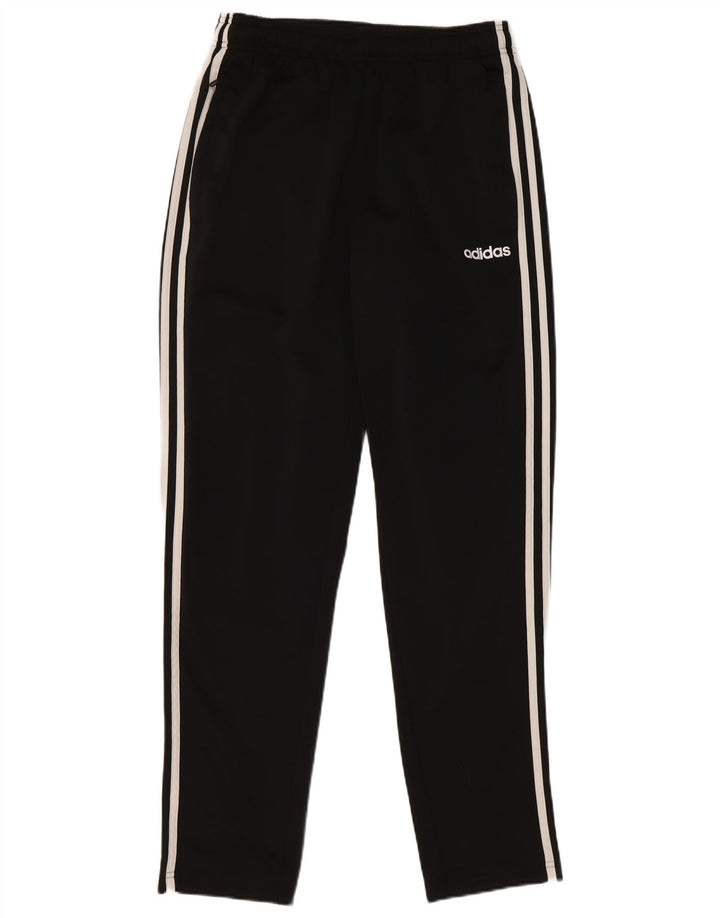 Pantaloni de trening ADIDAS pentru femei UK 14 Poliester mediu negru