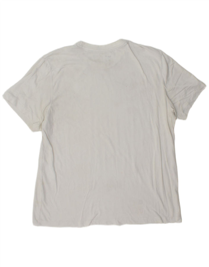 Tricou pentru bărbați Nike Dri Fit Top XL alb