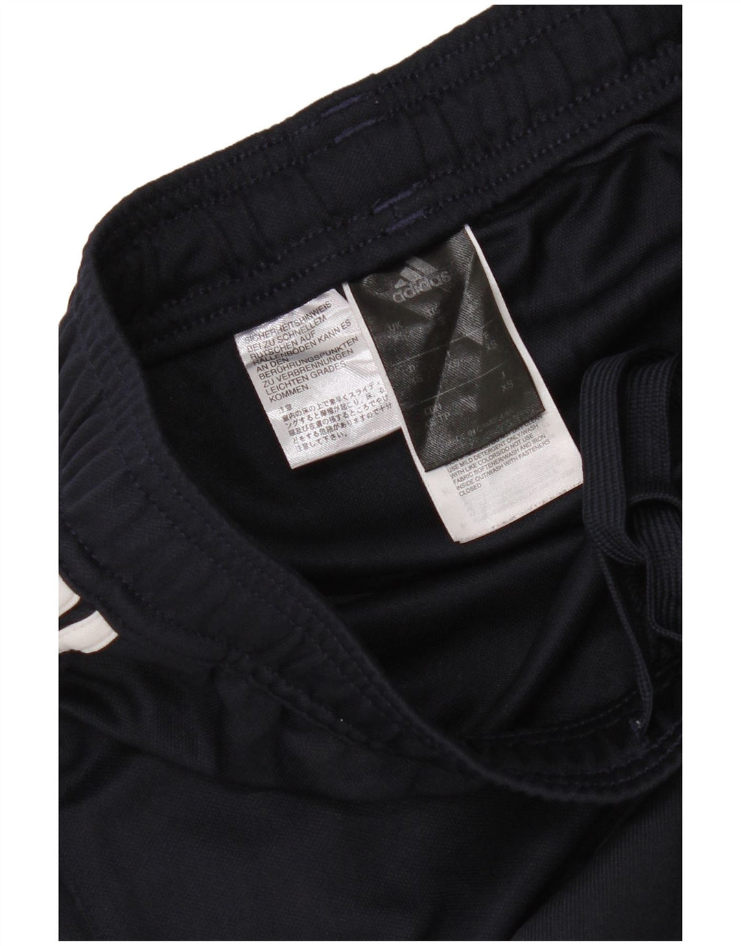 Pantaloni de trening Adidas pentru femei UK 4 XS Poliester bleumarin