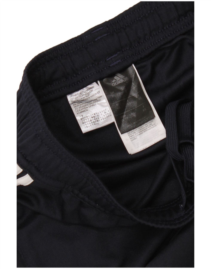 Pantaloni de trening Adidas pentru femei UK 4 XS Poliester bleumarin