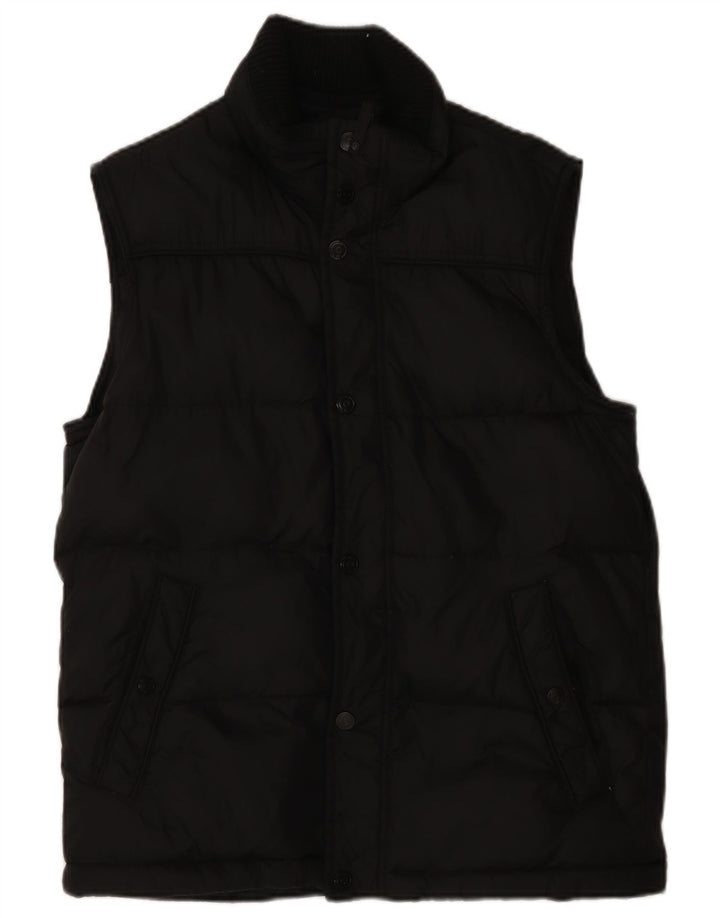 Gilet căptușit pentru bărbați ESPRIT UK 38 Medium Black Nylon