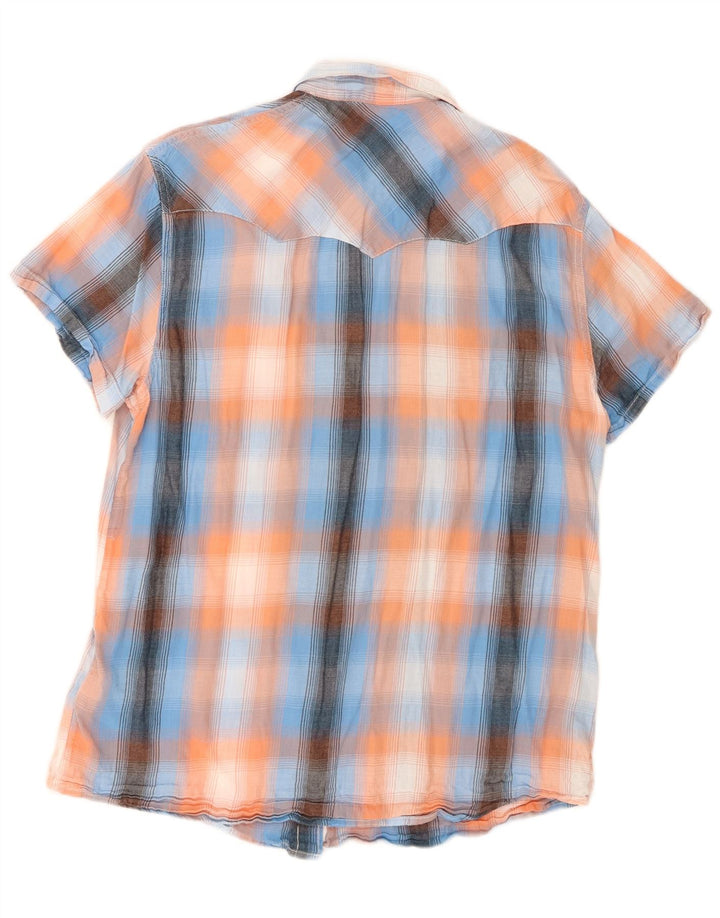 Cămașă Wrangler pentru bărbați, cu tăiere obișnuită, mare, multicoloră, din bumbac