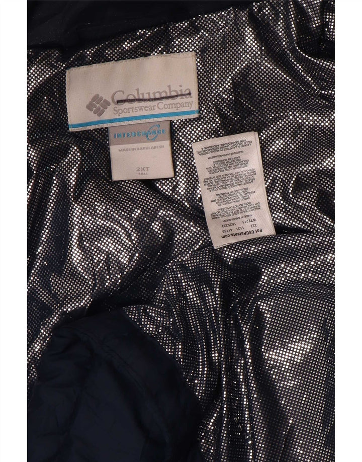 Jachetă căptușită Columbia pentru bărbați înaltă UK 44 2XL poliester bleumarin