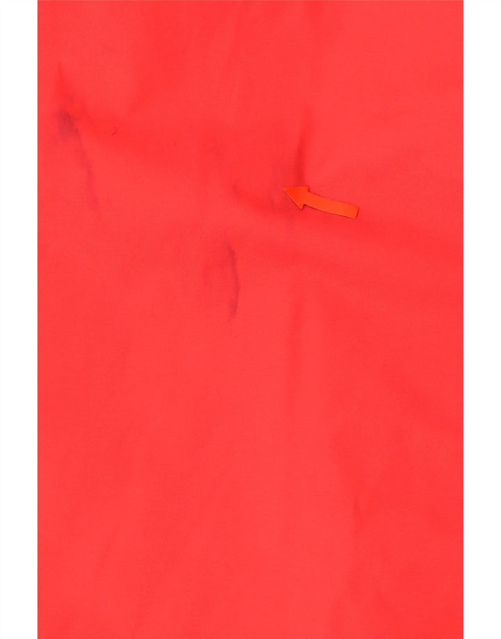 JACK WOLFSKIN Jachetă de ploaie cu glugă pentru femei UK 18/20 XL Poliamidă roșie