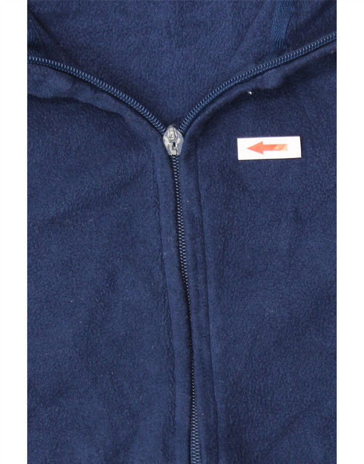 Jachetă fleece pentru femei Marks & Spencer UK 14 Medium Bleumarin Poliester