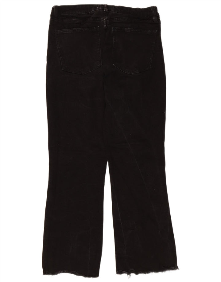 Blugi Bootcut ZARA pentru Damă EU 36 XS W26 L25 Negri