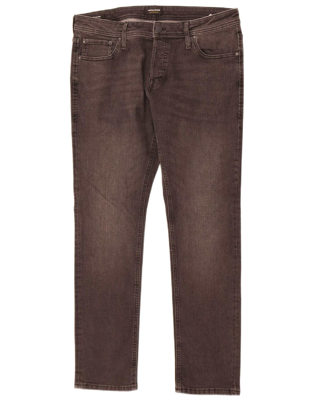 Blugi Jack & Jones GLENN Slim pentru bărbați W36 L32 bumbac gri