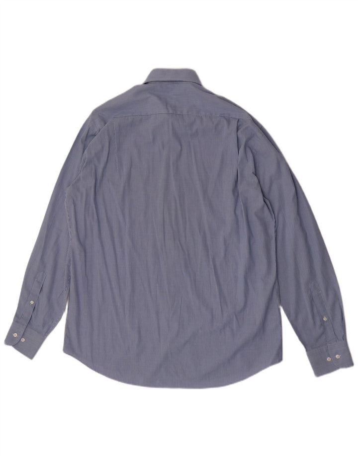 Cămașă pentru bărbați Hugo Boss Mărimea 41 16 Mare, albastru, bumbac Gingham