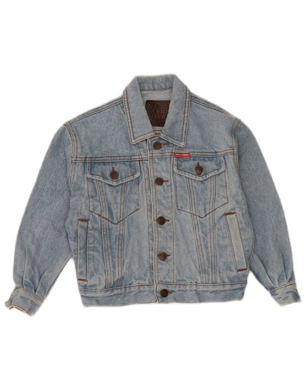 Rica Lewis Jachetă Denim Grafică pentru Bebeluși 18-24 Luni Bumbac Albastru
