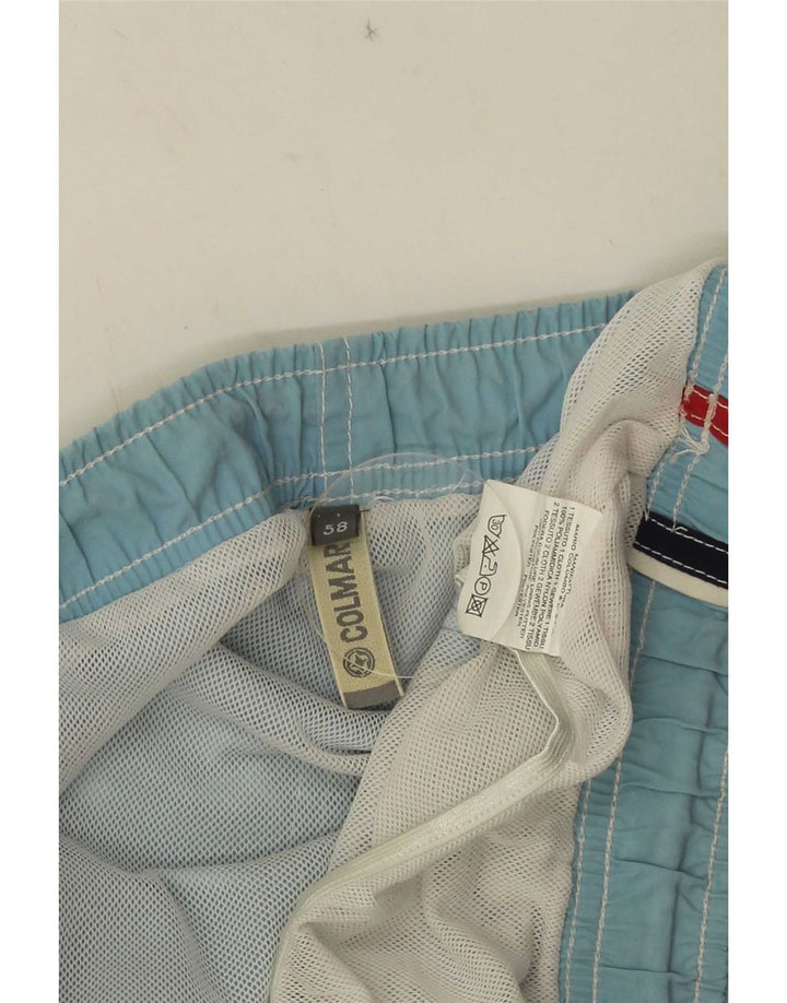 Pantaloni scurți de înot Colmar pentru bărbați IT 58 XL poliester cu dungi albastre