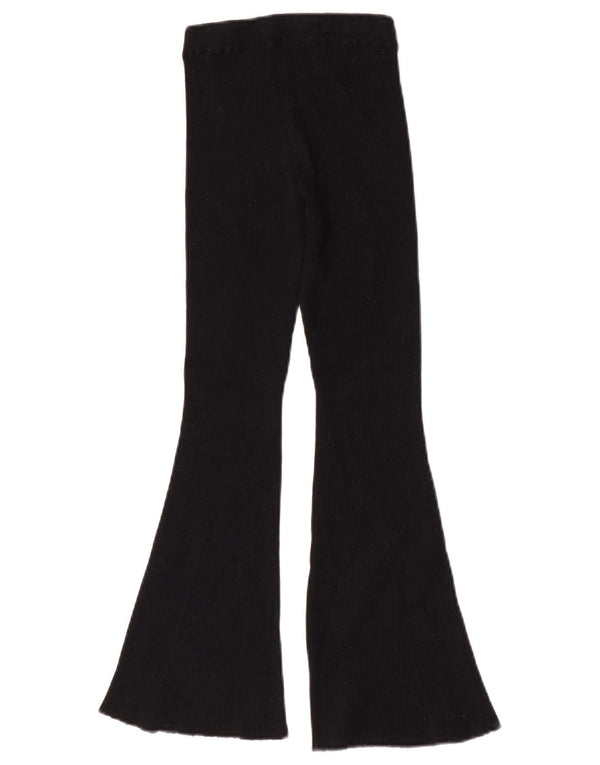 Pantaloni de trening Zara Fete Flare 9-10 Ani Viscoza Neagra