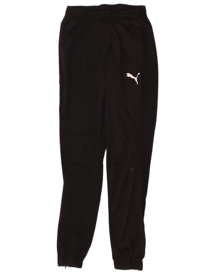 Pantaloni de trening Puma pentru bărbați Joggeri poliester mediu negru
