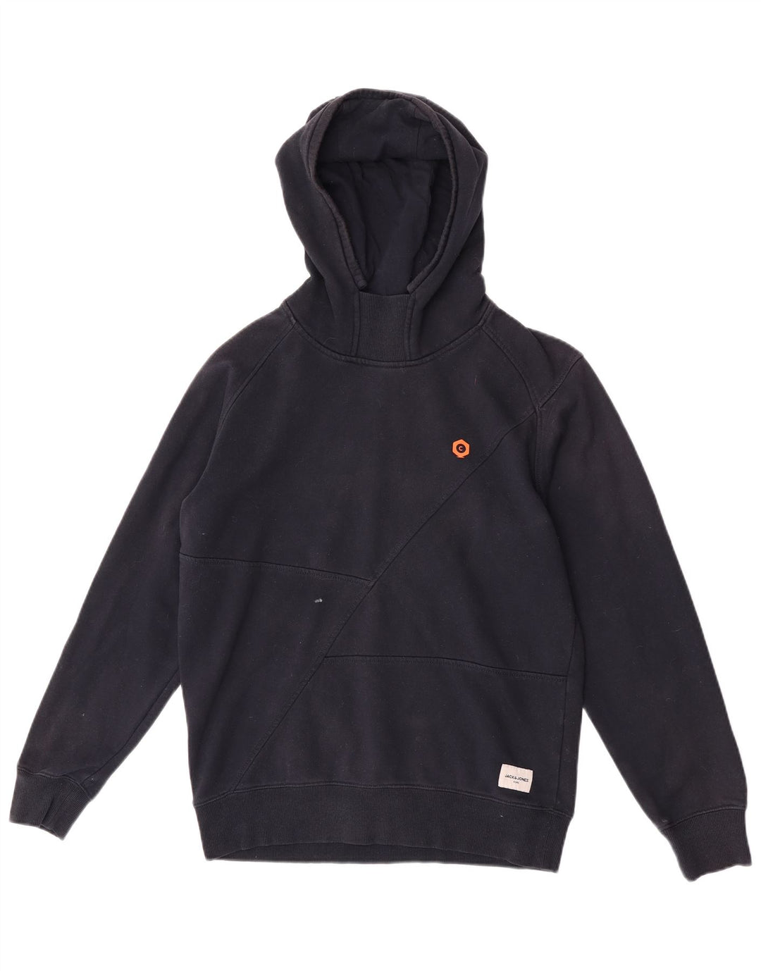 Pulover Jack & Jones pentru bărbați, bumbac, albastru bleumarin mediu