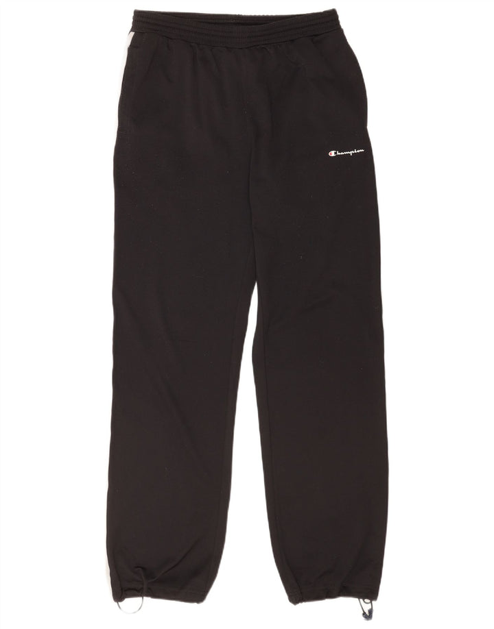 Pantaloni de trening pentru bărbați Champion Pantaloni de jogging Poliester mediu negru