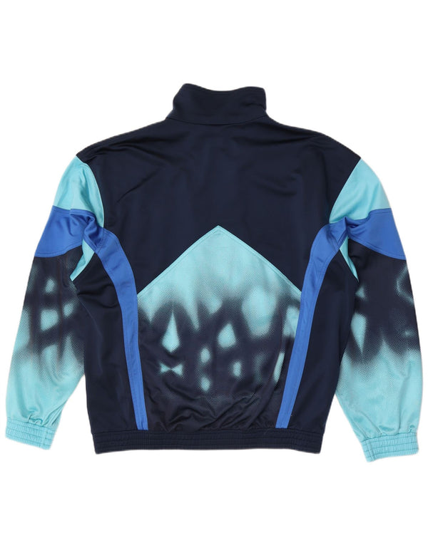 Jachetă de trening pentru bărbați Lotto UK 42/44 XL Bleumarin Poliester color bloc