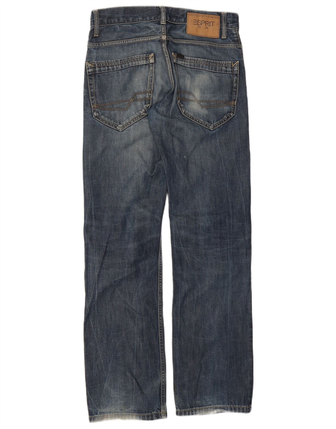 Blugi drepti pentru femei Esprit L30 L32 Bumbac bleumarin