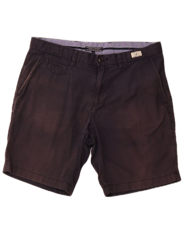 TOMMY HILFIGER Pantaloni scurți chino pentru bărbați W36, mari, bleumarin, bumbac