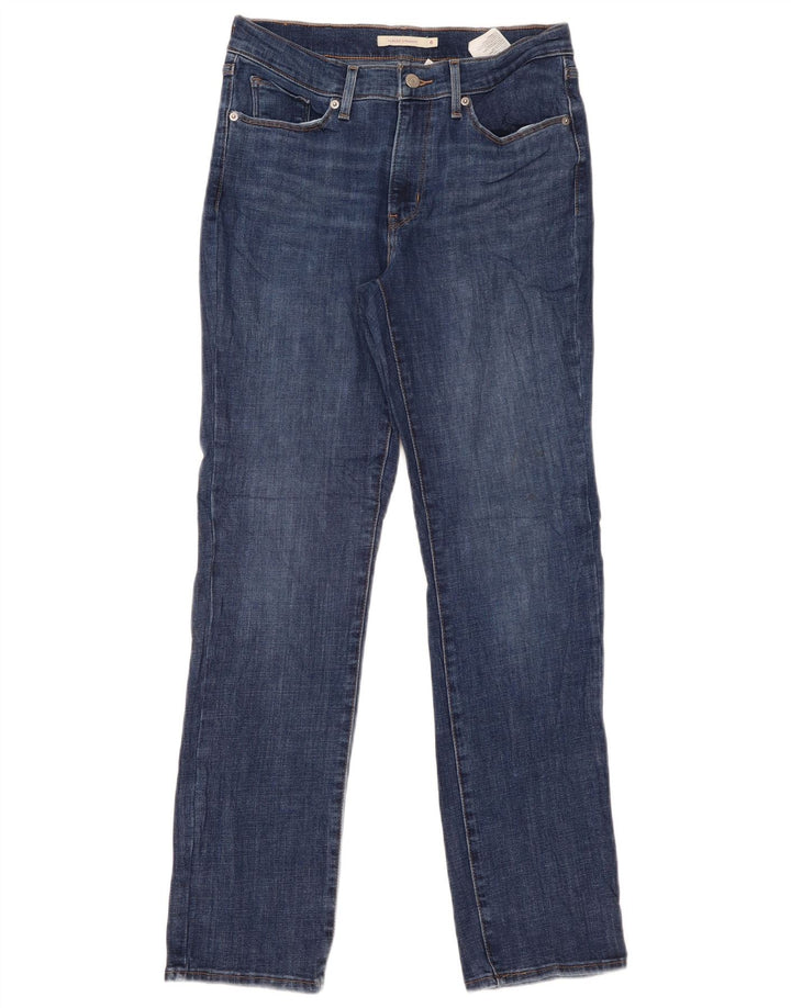 Blugi drepti clasici pentru femei Levi's US 6 Medium W28 L30 Bumbac albastru