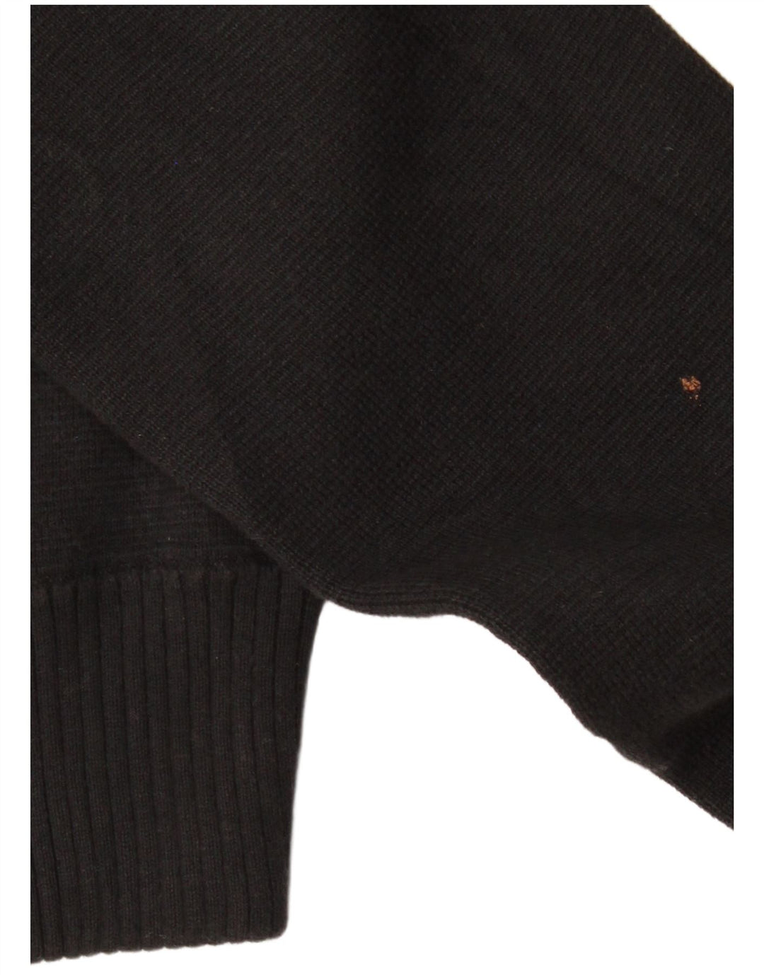 ARMANI JEANS Pulover cardigan pentru femei UK 12 Bumbac mediu negru