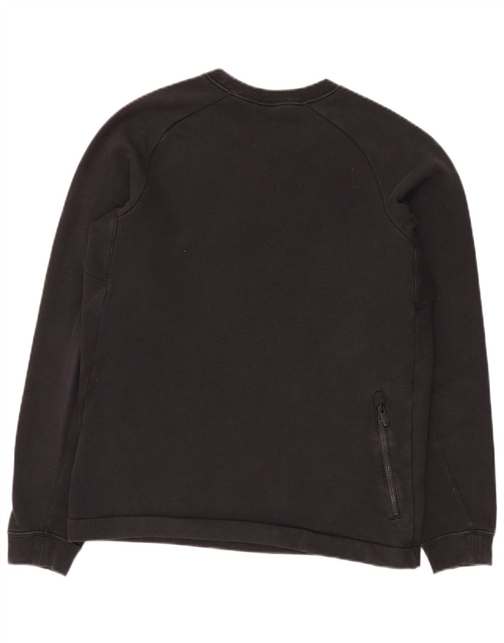 Pulover Nike pentru bărbați, bumbac mic, negru