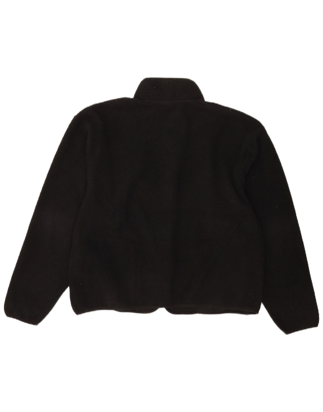 Jachetă fleece pentru bărbați Nike, cu ajustare lejeră, UK 38, poliester mediu negru