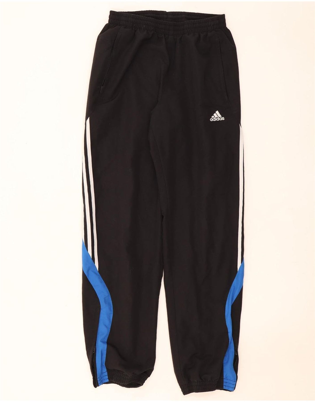 Pantaloni de trening pentru bărbați Adidas Pantaloni de jogging Mediu Negru Poliester color bloc