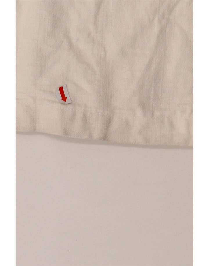 LEE Womens Bristol Bootcut Casual Trousers W29 L33 White Cotton