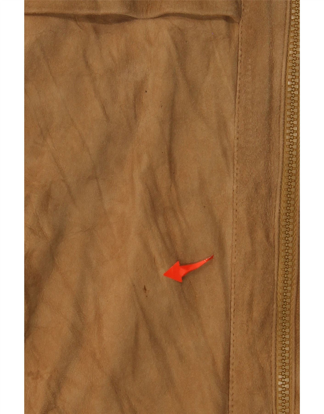 Jachetă din shearling pentru bărbați VINTAGE UK 38 maro mediu