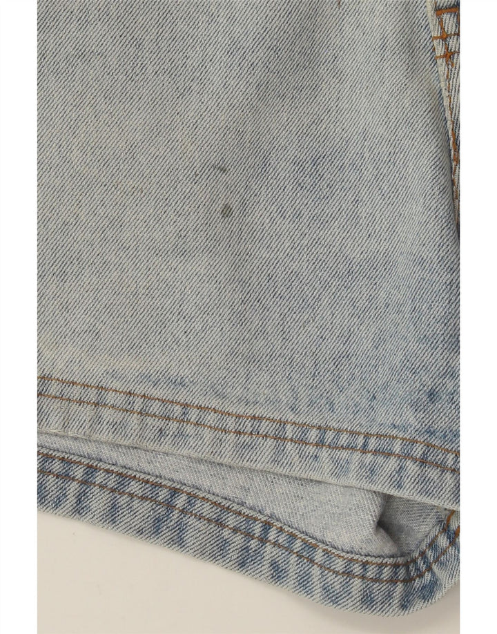 Pantaloni scurți din blugi pentru femei VINTAGE W32 Large Blue