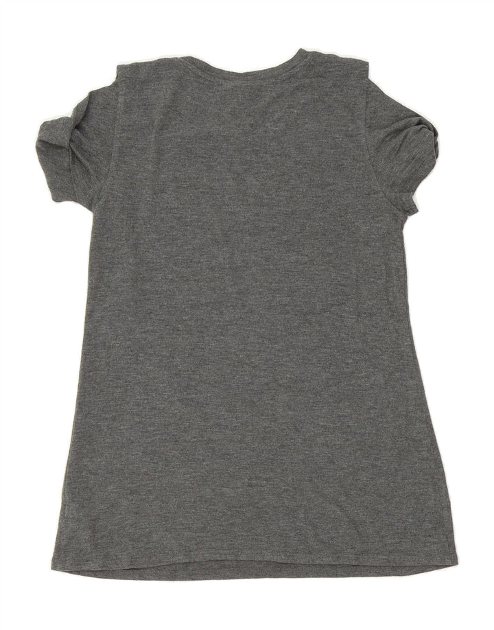 MOSSIMO Womens T-Shirt Top UK 10 Small Grey Rayon Vintage Mossimo and Second-Hand Mossimo from Messina Hembry 