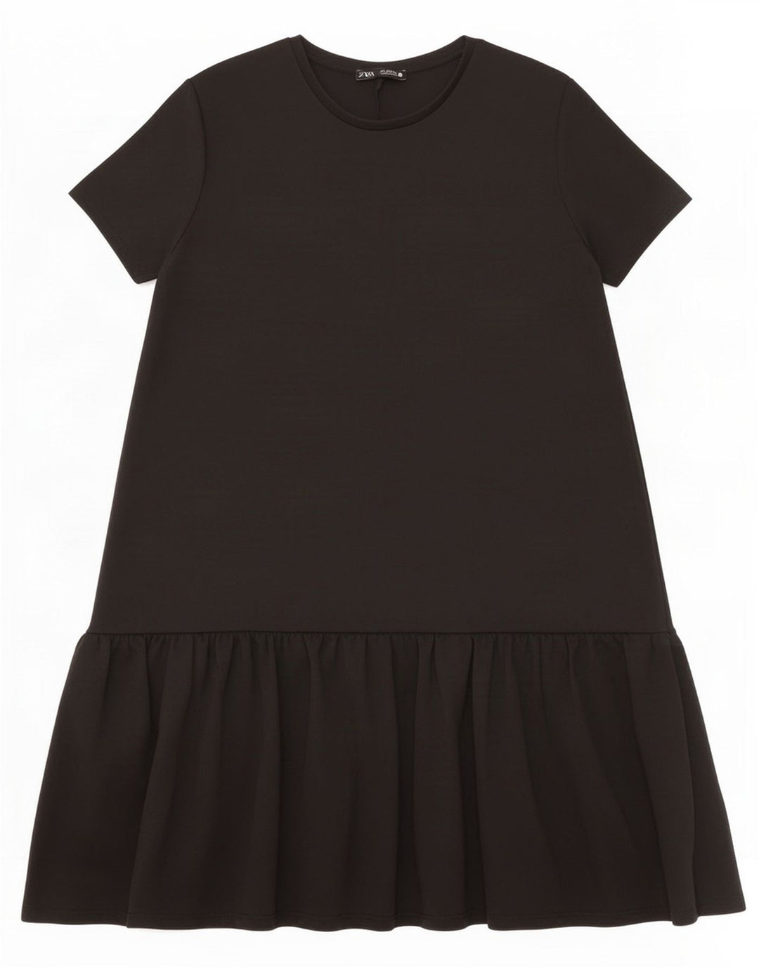 Rochie pentru femei Zara UK 10 Poliester negru mic