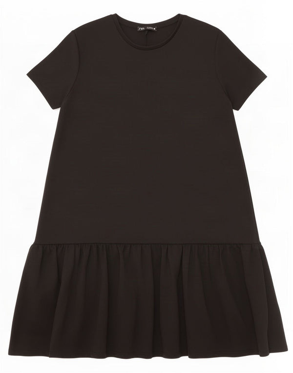 Rochie pentru femei Zara UK 10 Poliester negru mic
