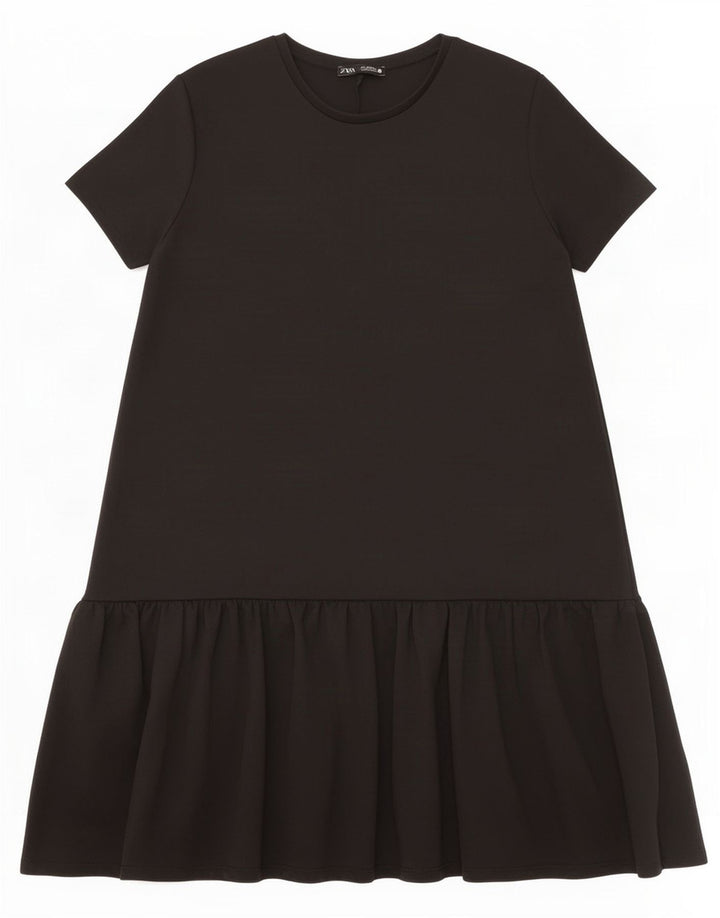 Rochie pentru femei Zara UK 10 Poliester negru mic