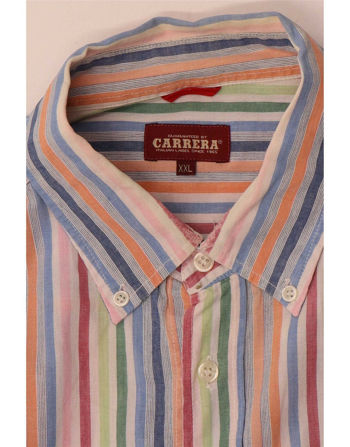 Cămașă pentru bărbați Carrera 2XL, cu dungi multicolore