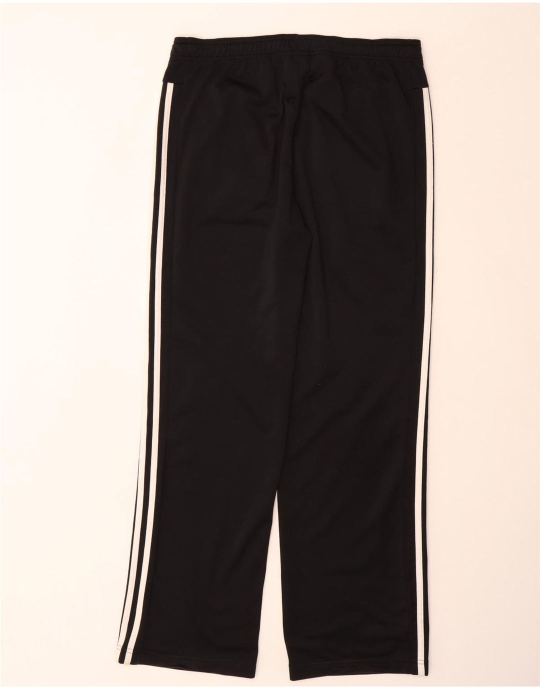 Pantaloni de trening ADIDAS pentru baieti 15-16 ani poliester negru