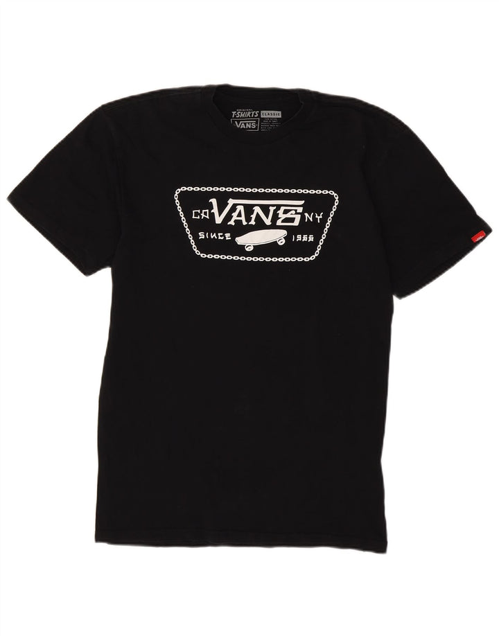 Tricou grafic Vans Classic Fit Top Bumbac mediu negru