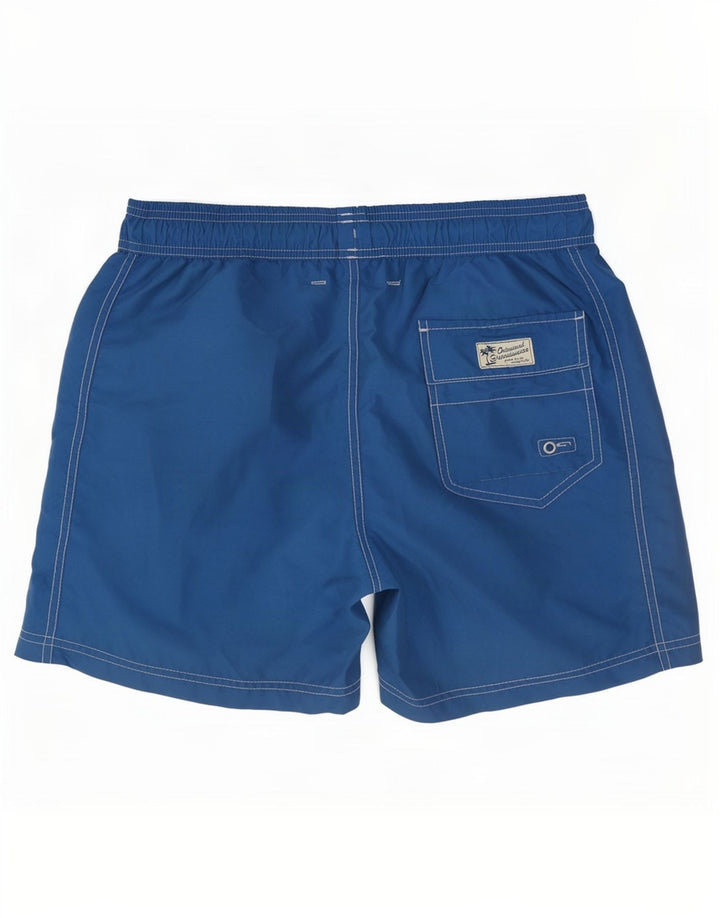 Pantaloni scurți de înot pentru bărbați Marks & Spencer, poliester albastru mediu