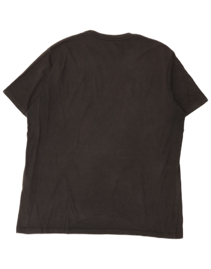 Tricou standard pentru bărbați Levi's Top mare din bumbac negru
