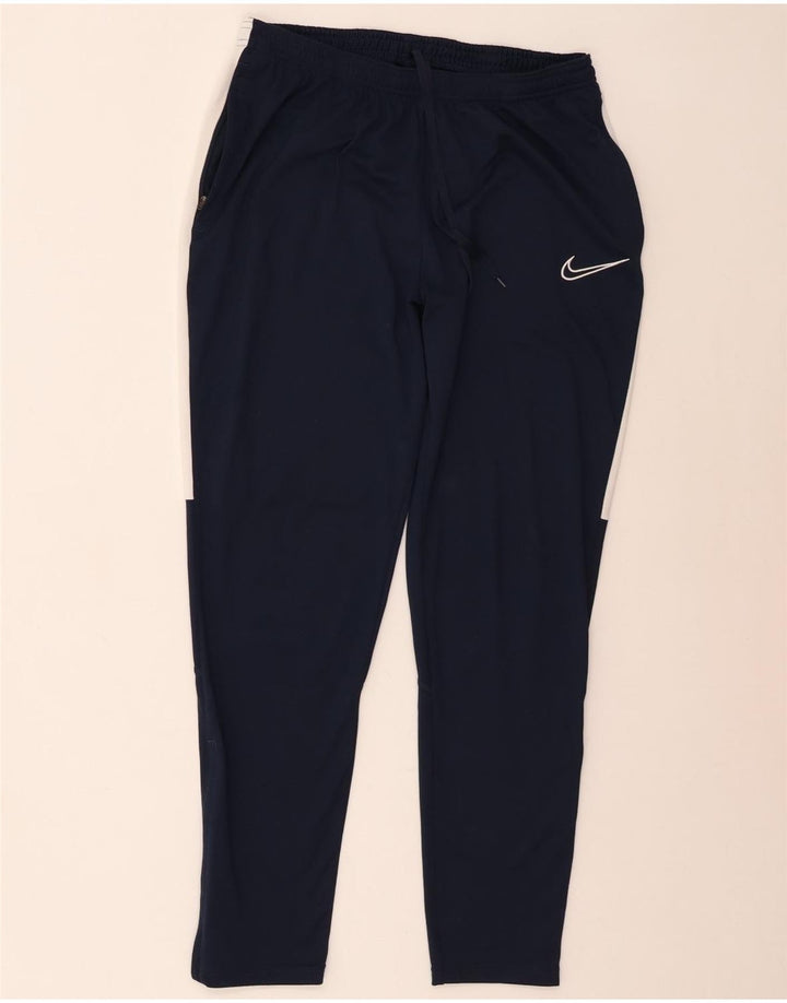 Pantaloni de trening Nike Dri Fit pentru bărbați, mari, bleumarin, poliester color bloc