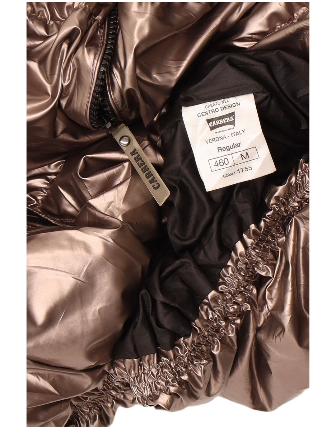 Jachetă căptușită cu glugă pentru femei Carrera UK 14 Medium Gold Poliester