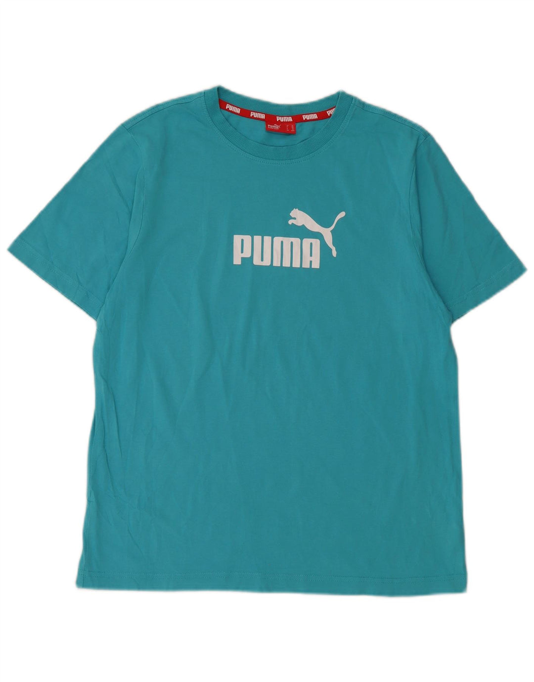 Tricou grafic PUMA pentru băieți Top 13-14 ani Bumbac albastru