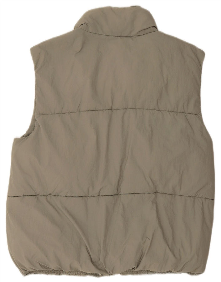 Gilet căptușit pentru băieți Zara 13-14 ani Kaki Nylon