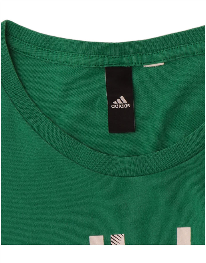 Tricou grafic pentru bărbați Adidas Top Medium Verde