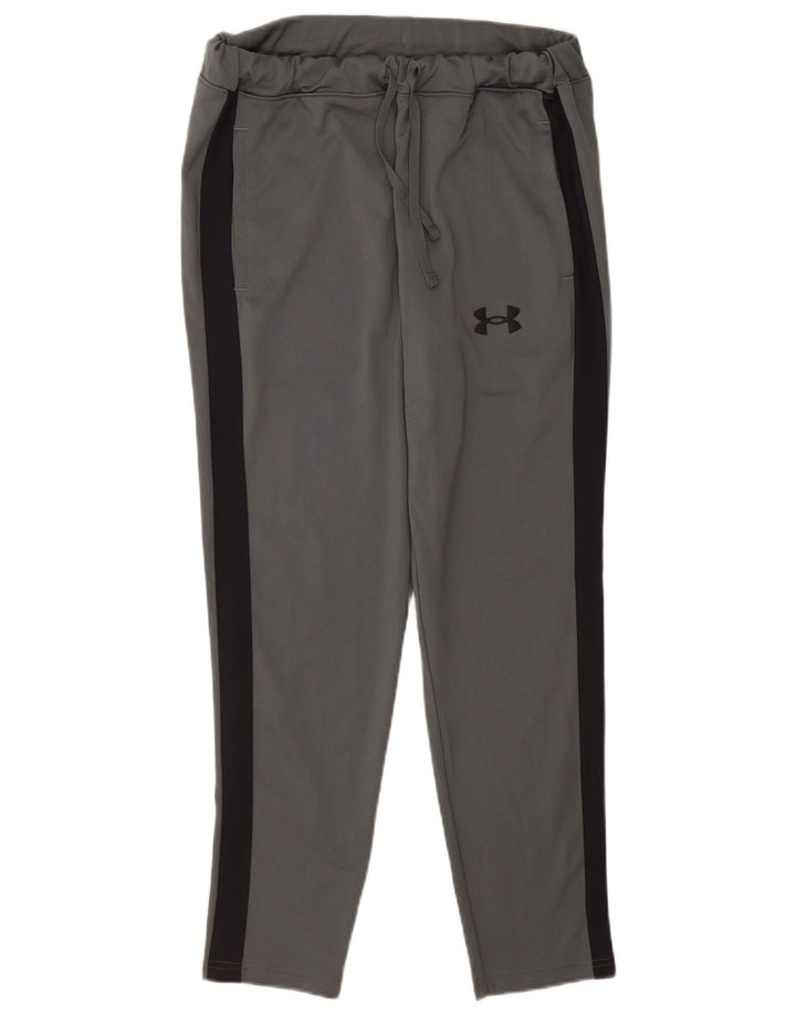 Pantaloni de trening Under Armour pentru bărbați, mari, gri, poliester color bloc